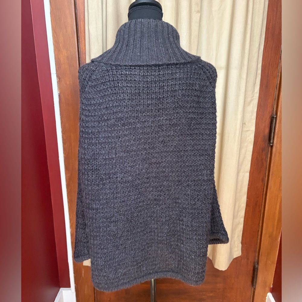 LOFT Charcoal Knit Pullover